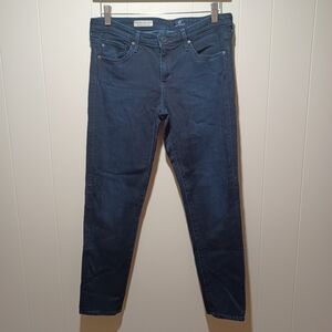 Adriano Goldschmied Stevie Ankle Petite - Slim Straight Ankle in Dew AG Jeans